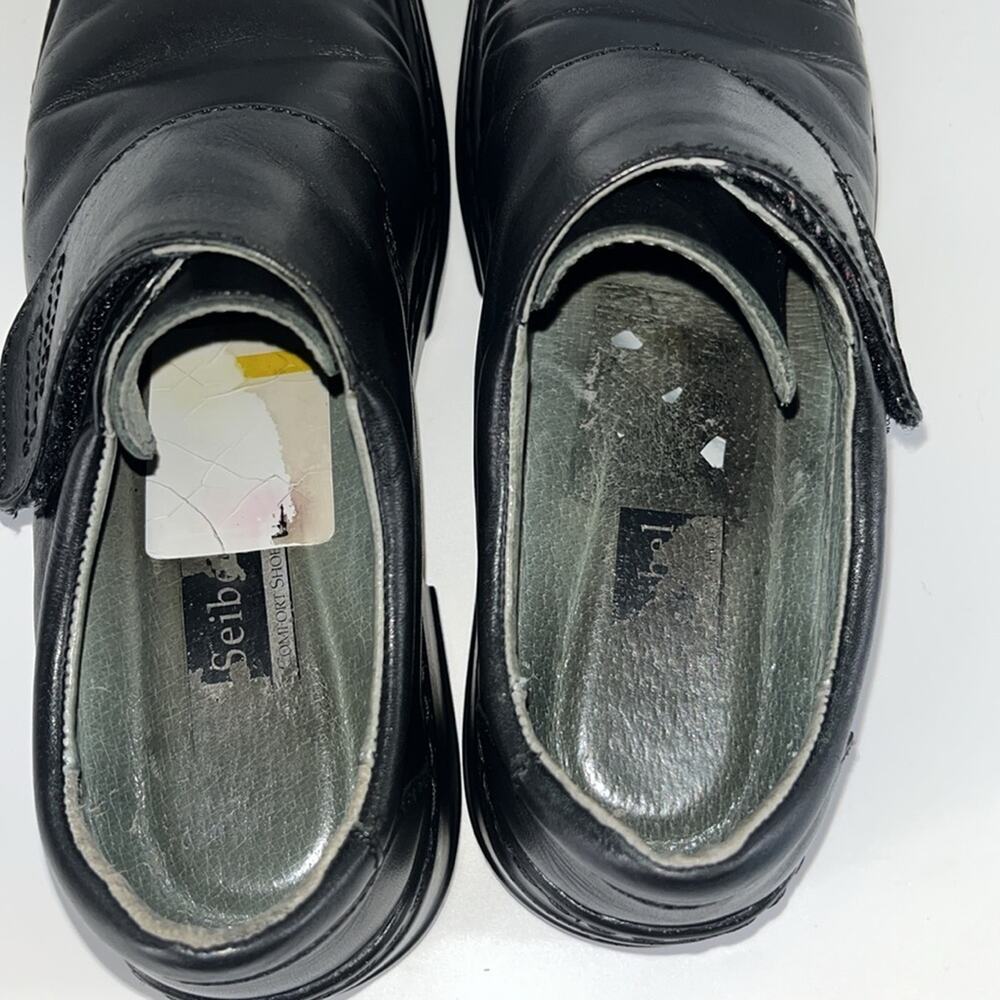 Josef Seibel Black‎ Leather Comfort Loafers Women’s Size 8 - Picture 6 of 9